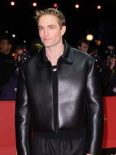 Mickey 17 Robert Pattinson Black Leather Jacket